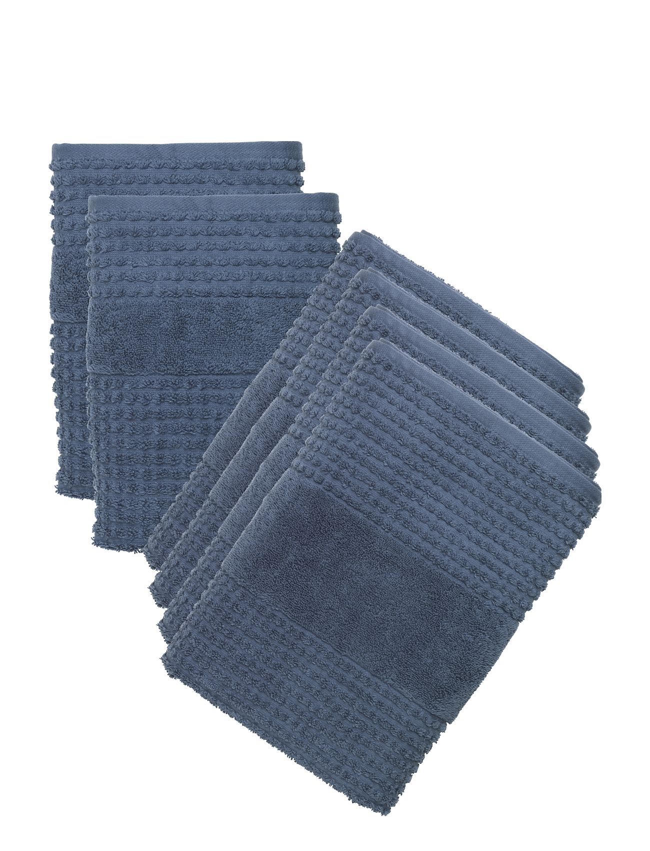 Check Håndklæder 70X140 4 Stk,50X100 2 StkMørkblå Home Textiles Bathroom Textiles Towels & Bath Towels Bath Towels Navy Juna