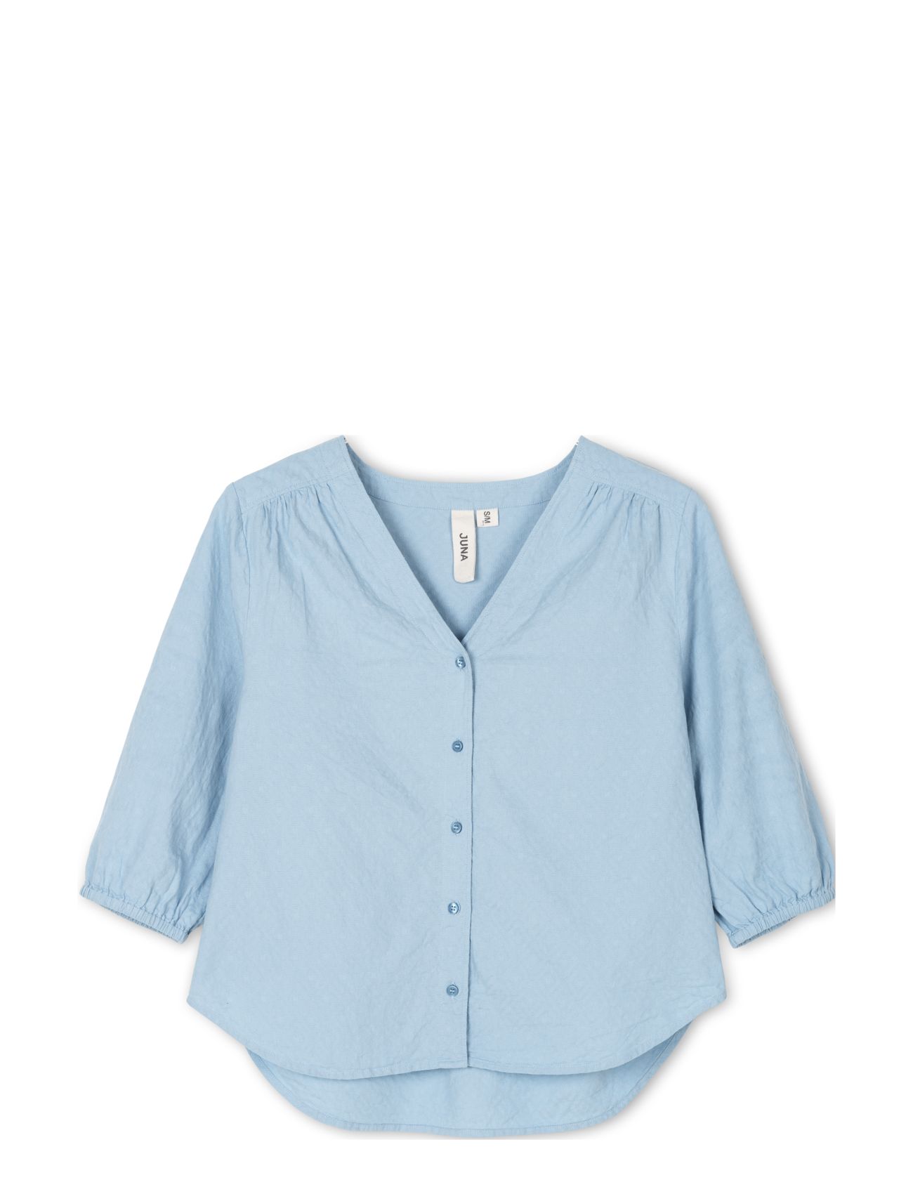 JUNA Aristo Adele Shirt Blau - XS - Damen
