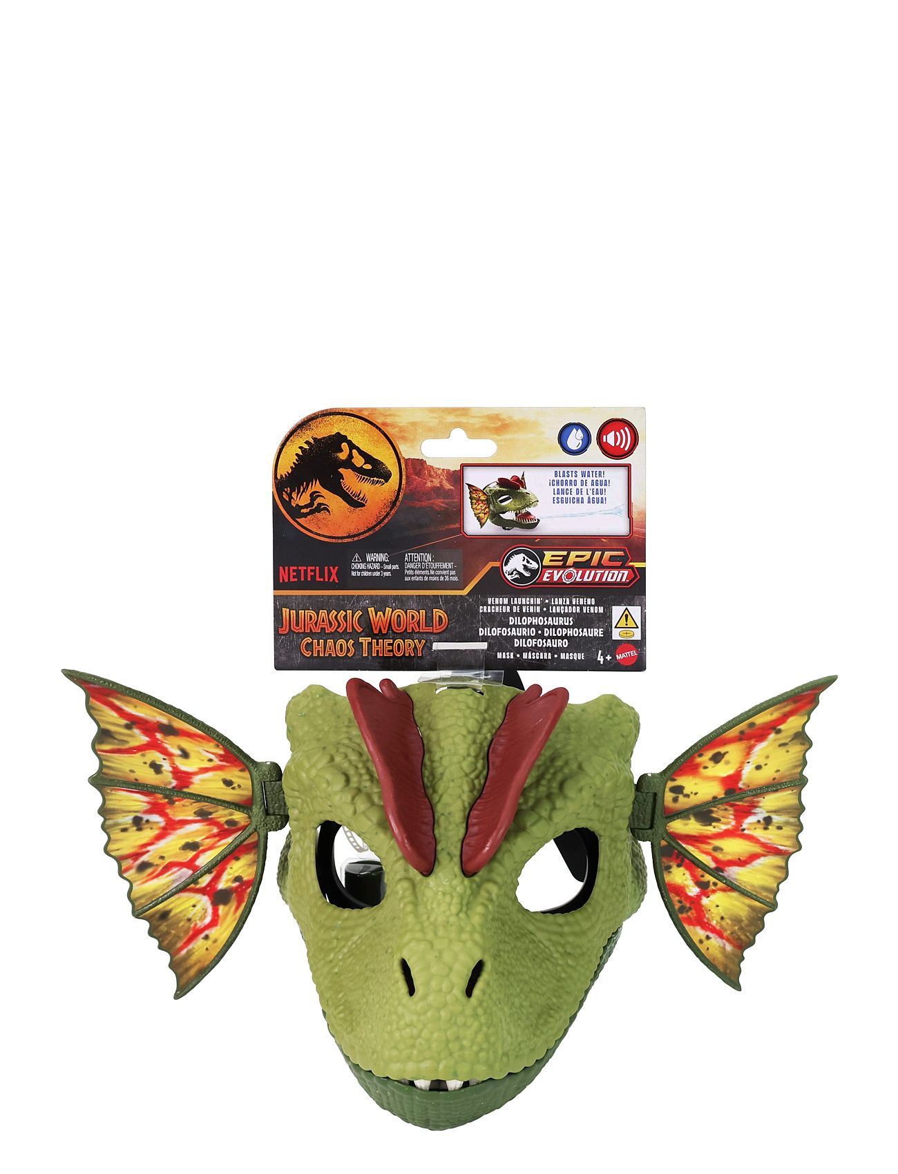 Jurassic World Jurassic World Venom Launchin' Dilophosaurus Mask Multi/patterned