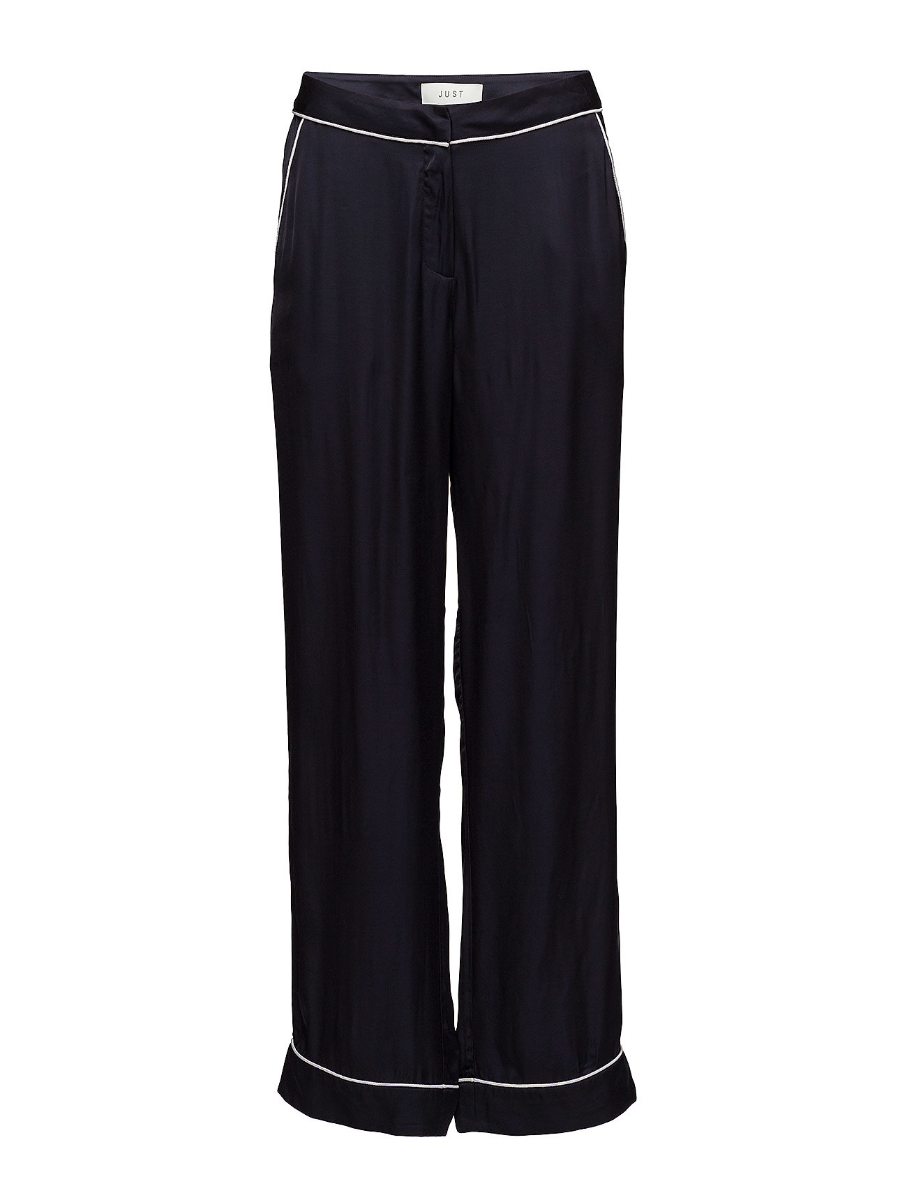 Pj Trousers Wijde Broek Zwart Just Female just female kopen in de aanbieding