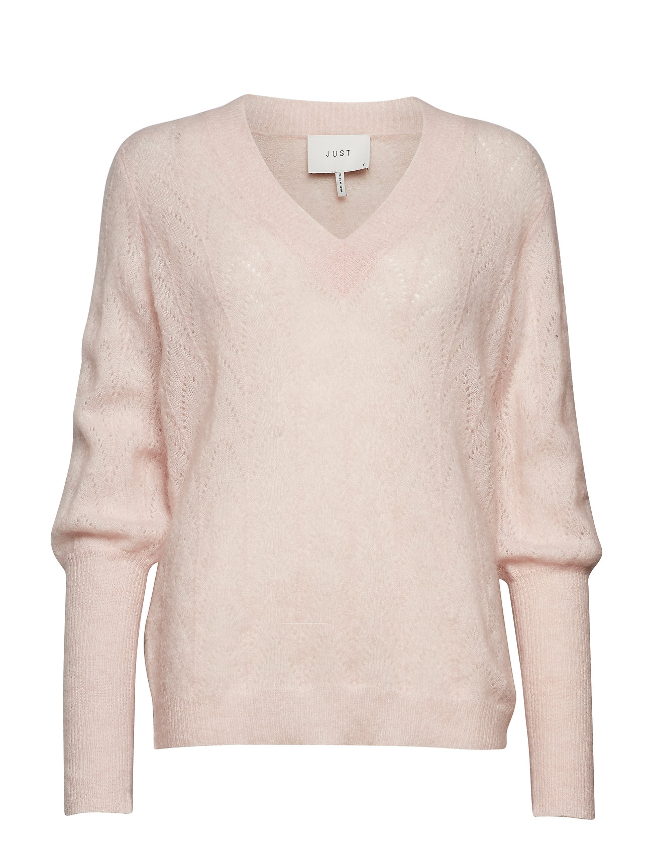 Teri Knit Gebreide Trui Roze Just Female just female kopen in de aanbieding