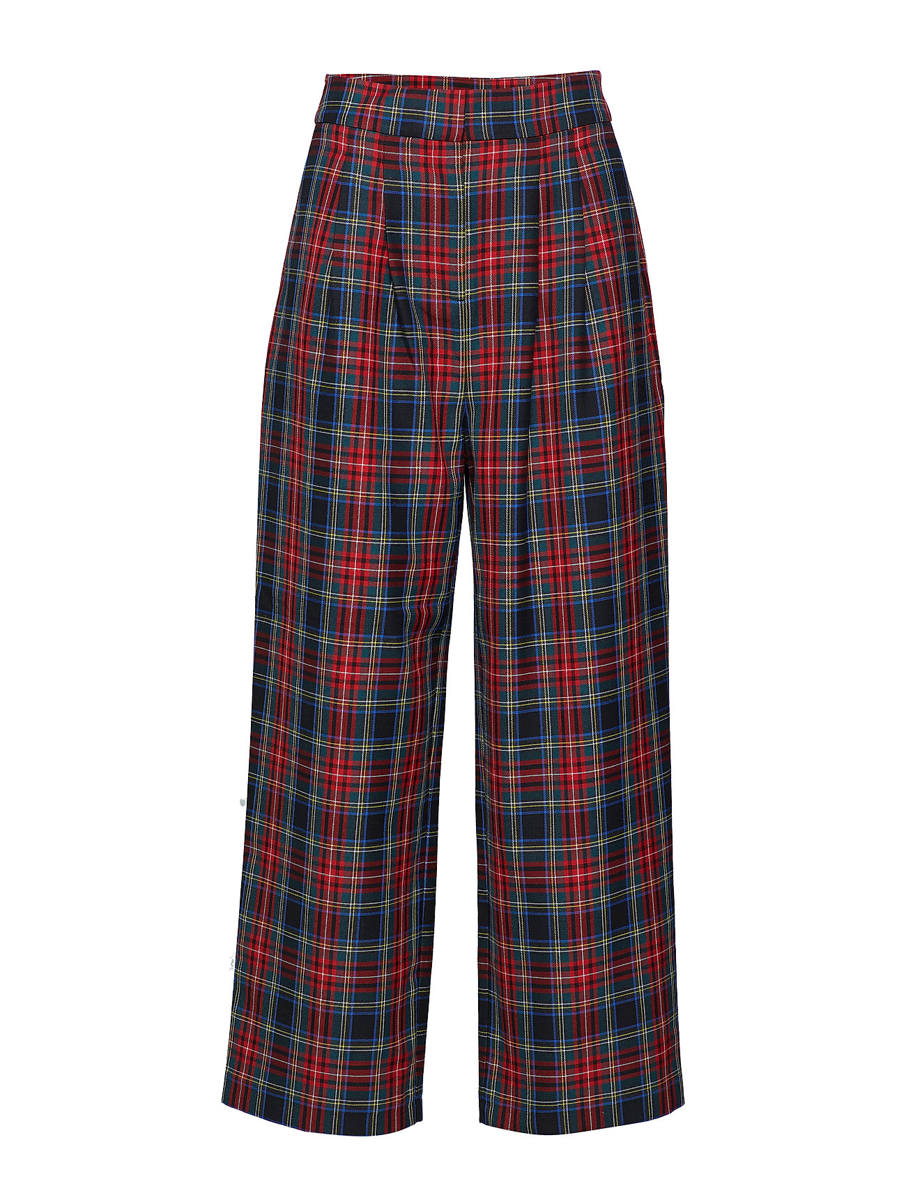 Sinclair Trousers Wijde Broek Rood Just Female just female kopen in de aanbieding