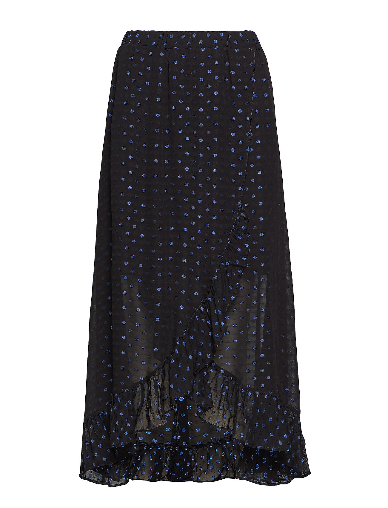 Derek Maxi Skirt Rok Knielengte Zwart Just Female just female kopen in de aanbieding