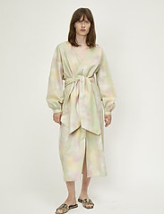 just female image maxi wrap dress