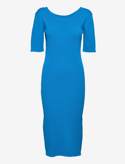 Fresh dress - fodralklänningar - malibu blue