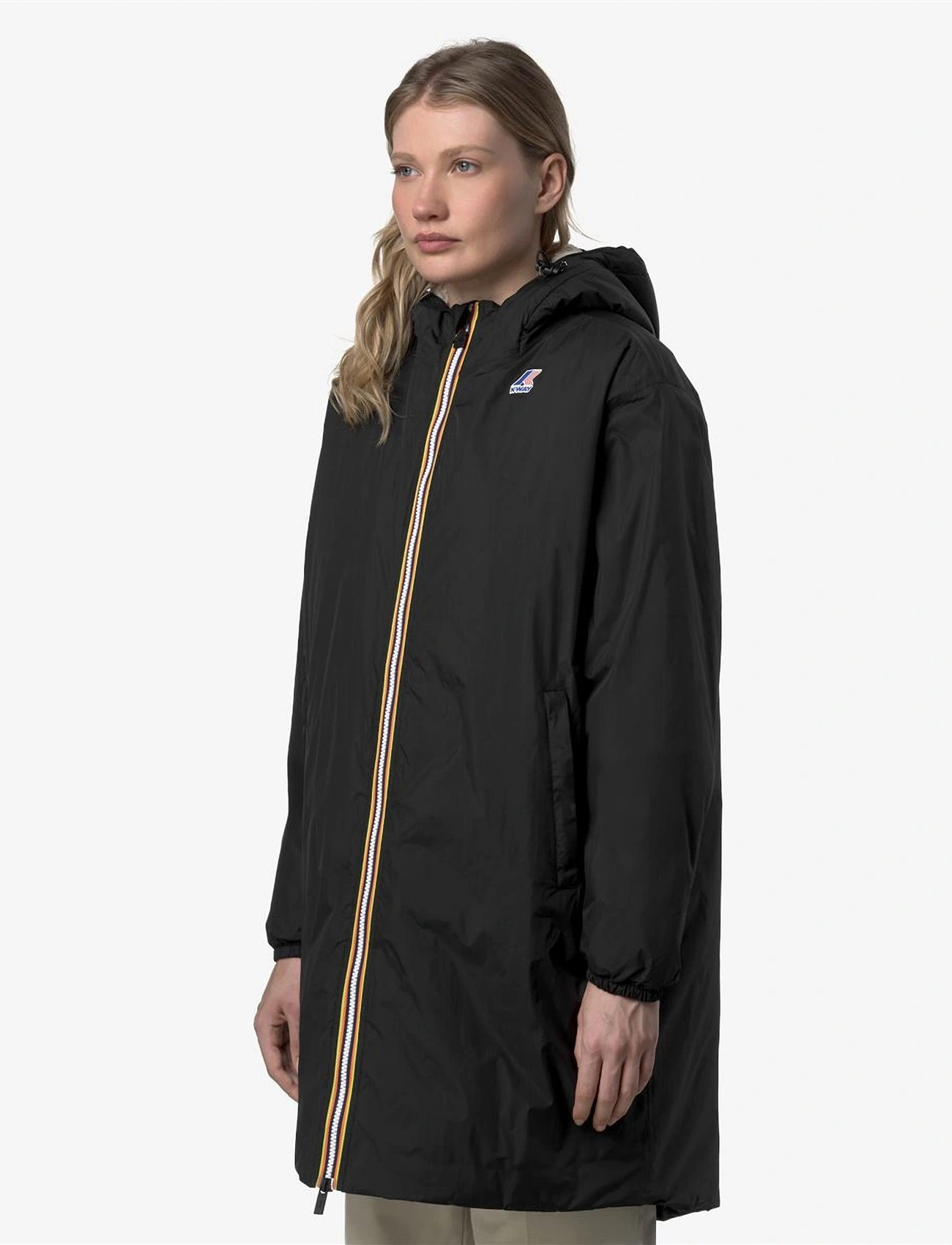 K-Way Le Vrai 4.0 Eiffel East Orsett, L, Black, Jakker > Parkaer, Herre