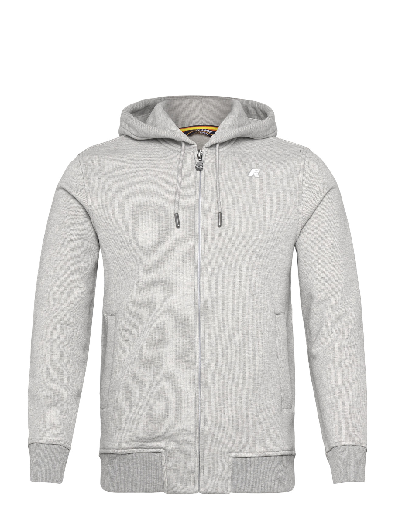 K-Way Anthony French Terry, XXL, Grey, Sweatshirts & Hættetrøjer > Hættetrøjer, Herre