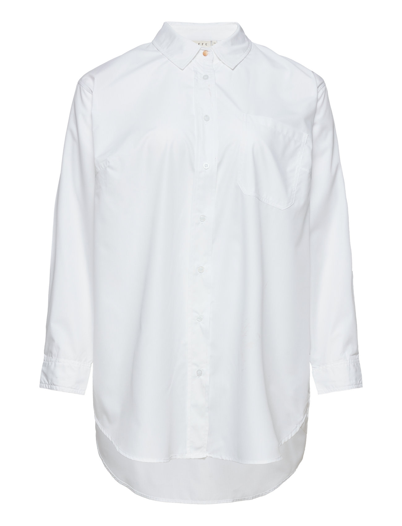 Kcl Shirt Tops Shirts Long-sleeved White Kaffe Curve