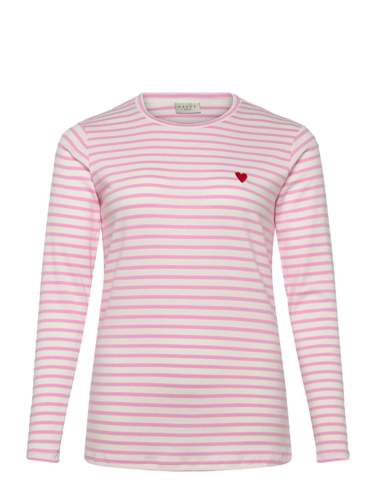 KAFFE CURVE Kclia T-Shirt Pink - XL - Damen