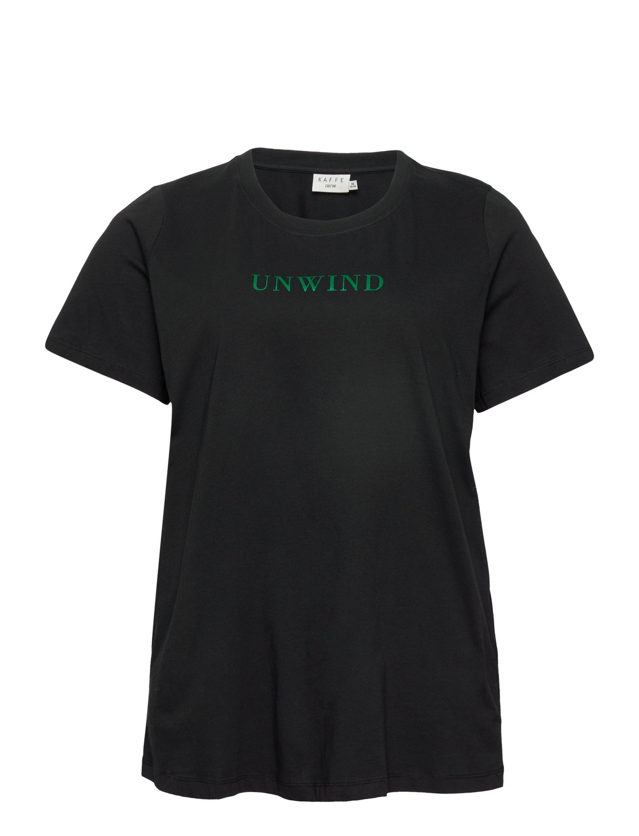 Kclaina T-Shirt Tops T-shirts & Tops Short-sleeved Black Kaffe Curve