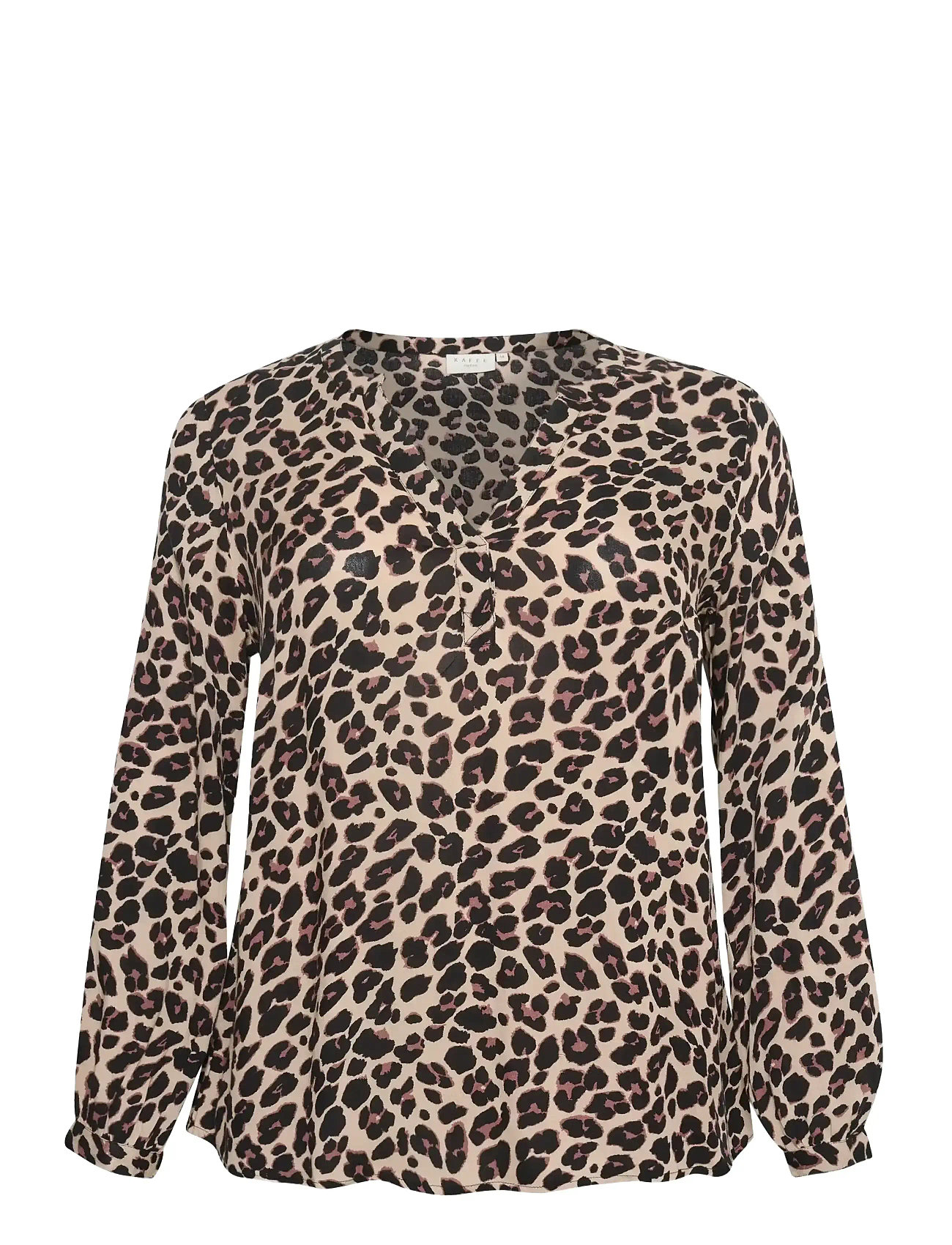KAFFE CURVE Kcmirta Tilly Bluse Braun - 50 - Damen