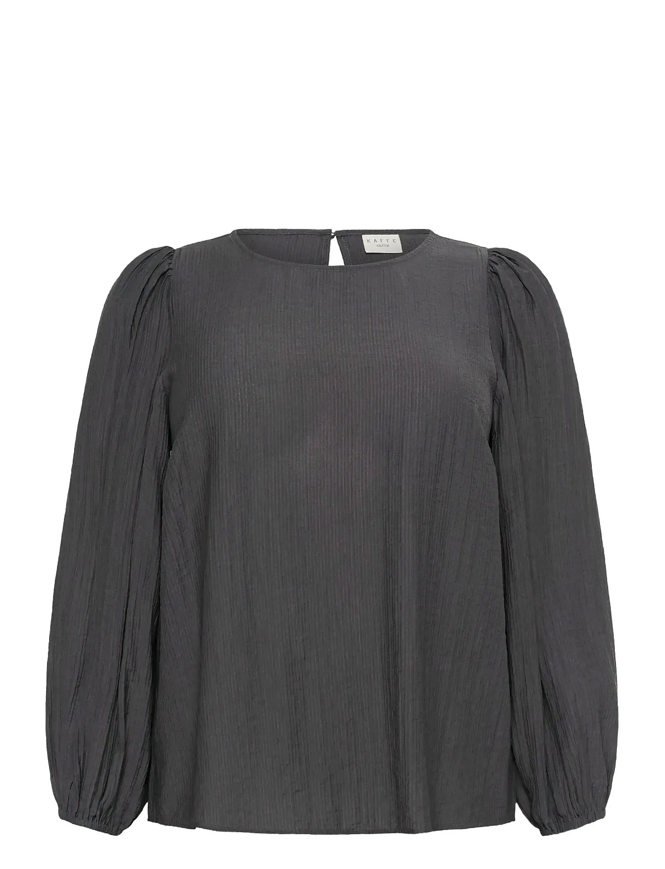 KAFFE CURVE Kcviva Bluse Grau - 46 - Damen