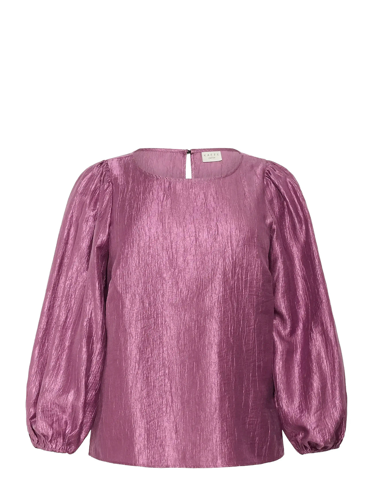 KAFFE CURVE Kcrizza Bluse Pink - 52 - Damen