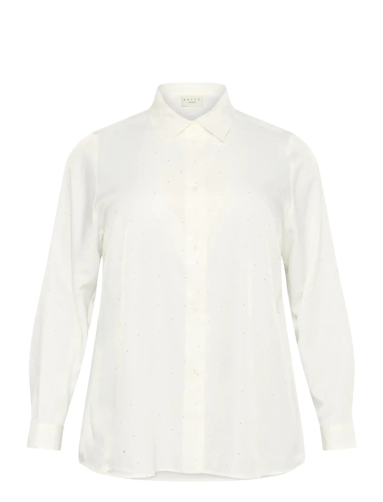 KAFFE CURVE Kcada Shirt Weiß - 48 - Damen