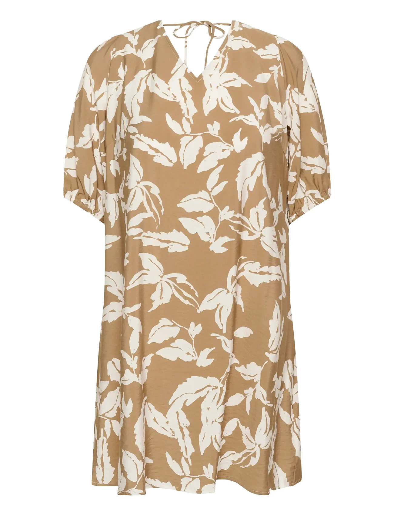 KAFFE CURVE Kcmarla Kleid Weiß - 52 - Damen