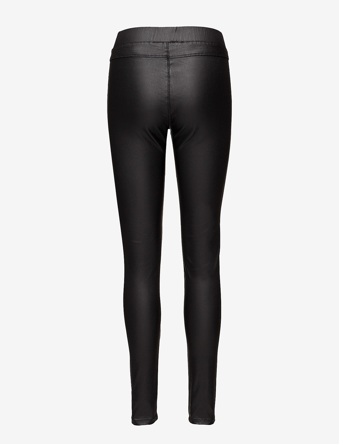 grey coated jeggings