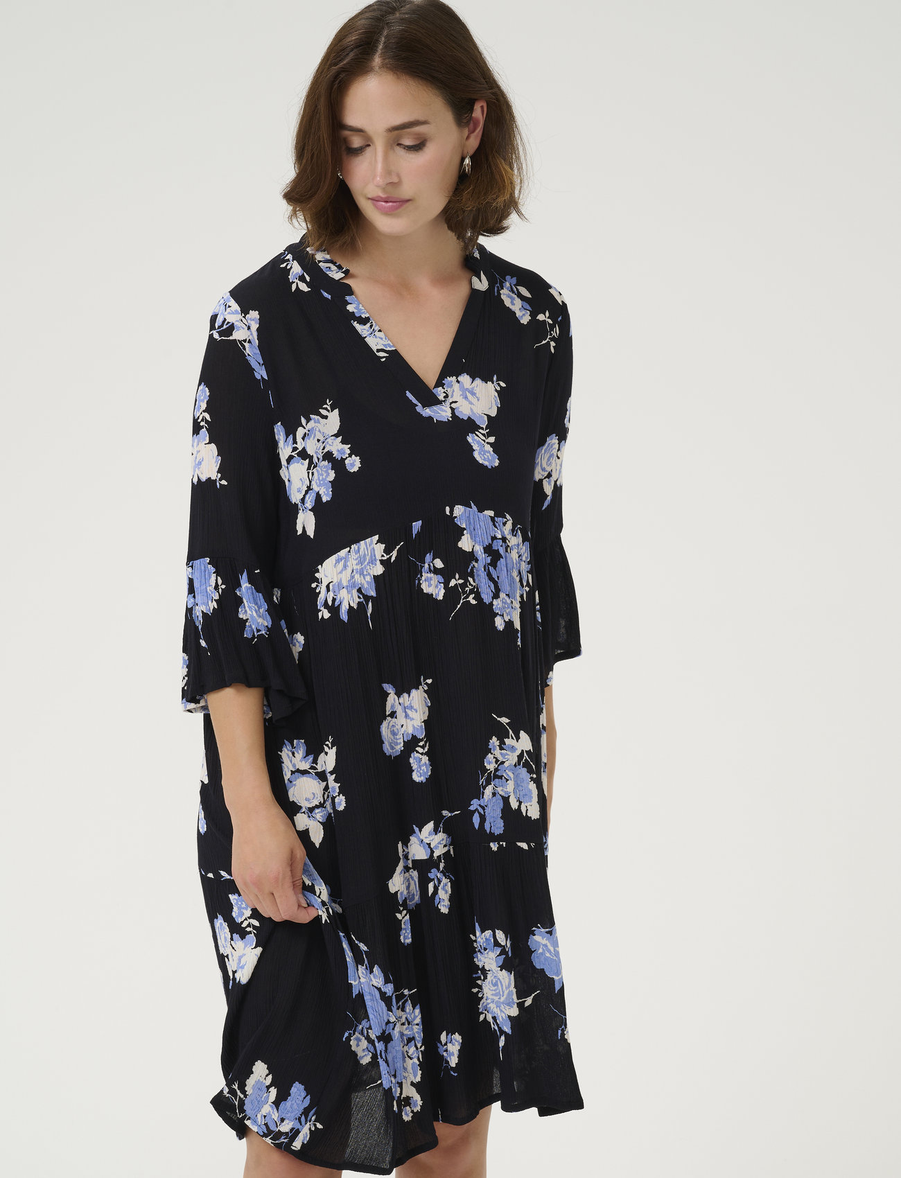 Kaffe Kaedita Amber Dress, 42, Black, Kjoler > Kort Kjole, Dame