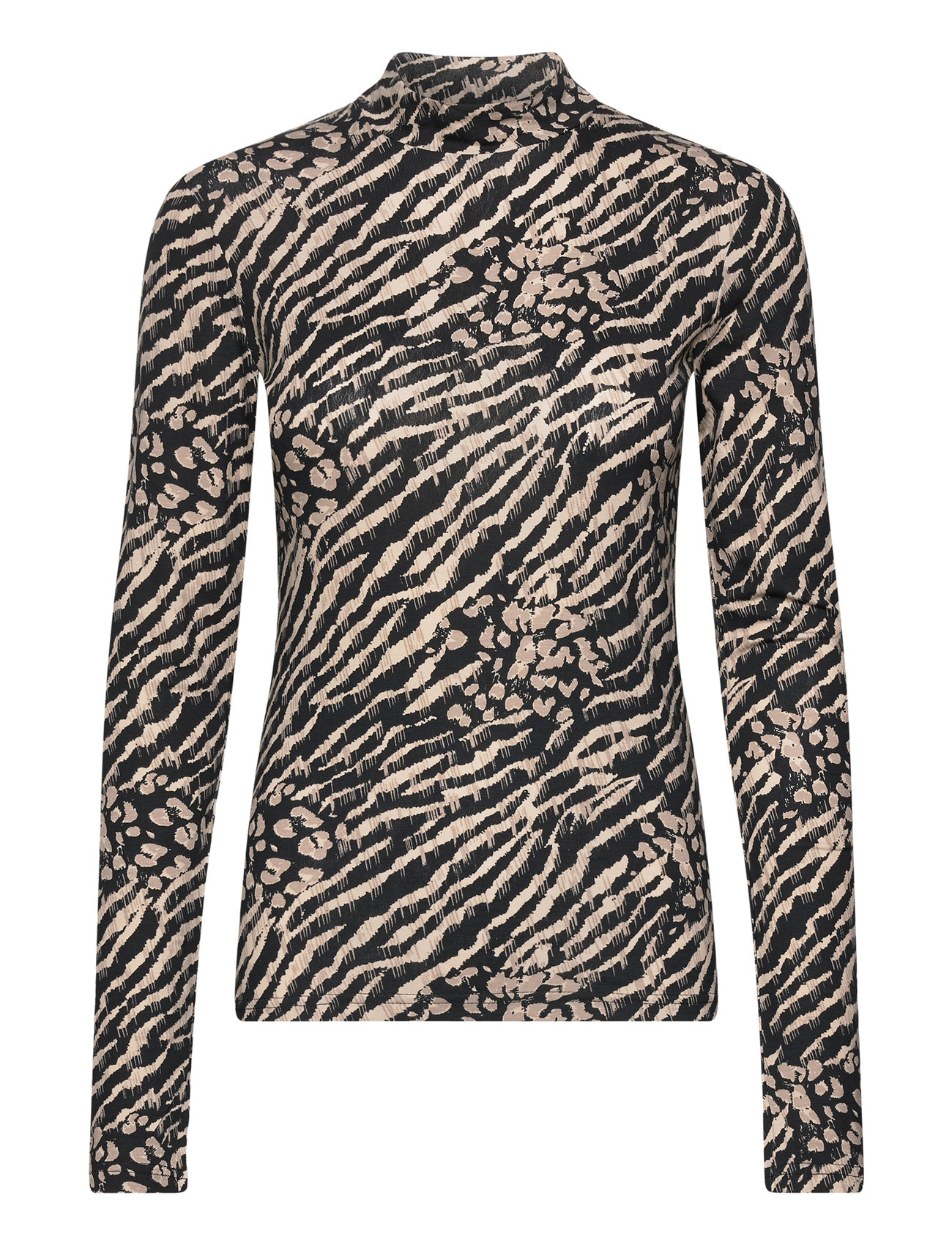 Kaditte Ls T-Shirt Black Kaffe