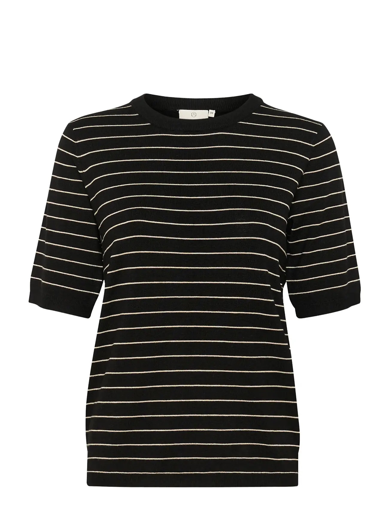 KAFFE Kalizza Gestreift Knit Schwarz - S - Damen