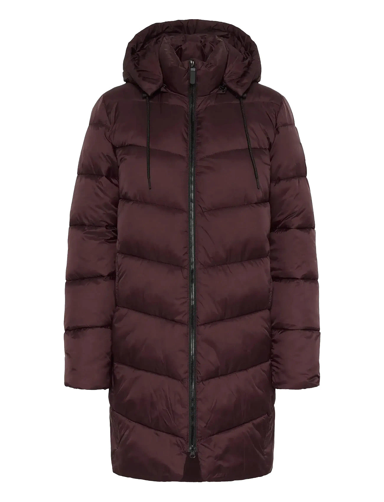 KAFFE Kasusanne Mantel Burgundy - 36 - Damen