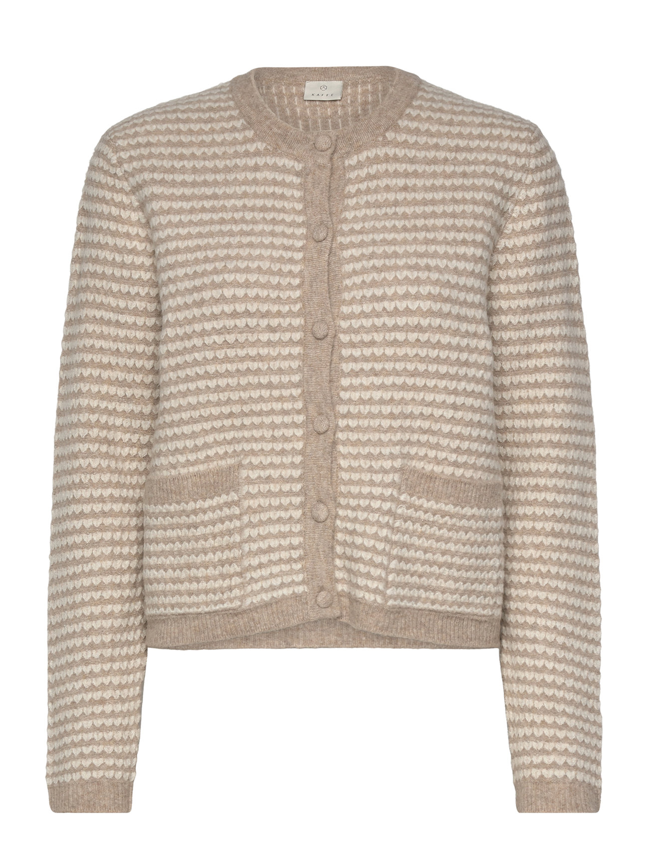 Kaellery Knit Cardigan Beige Kaffe