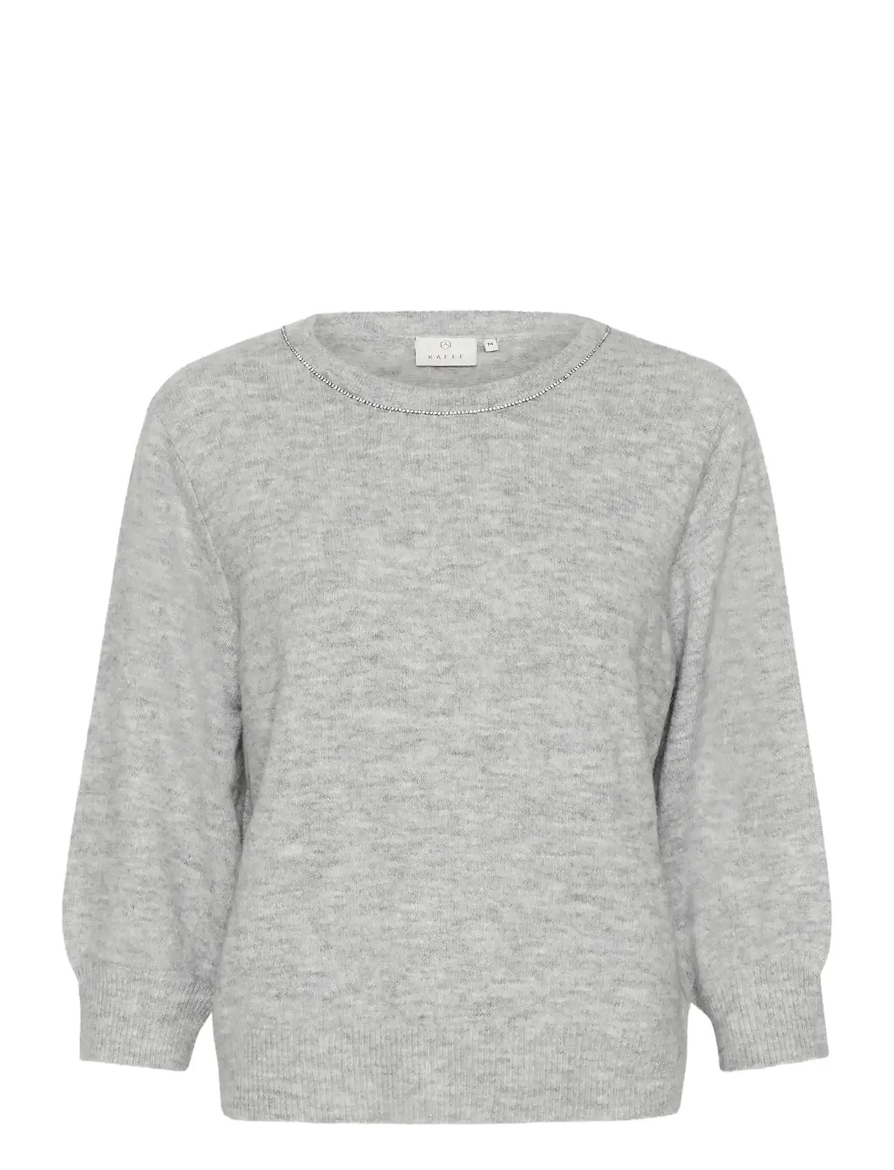 KAFFE Kameridith Pullover Grau - M - Damen
