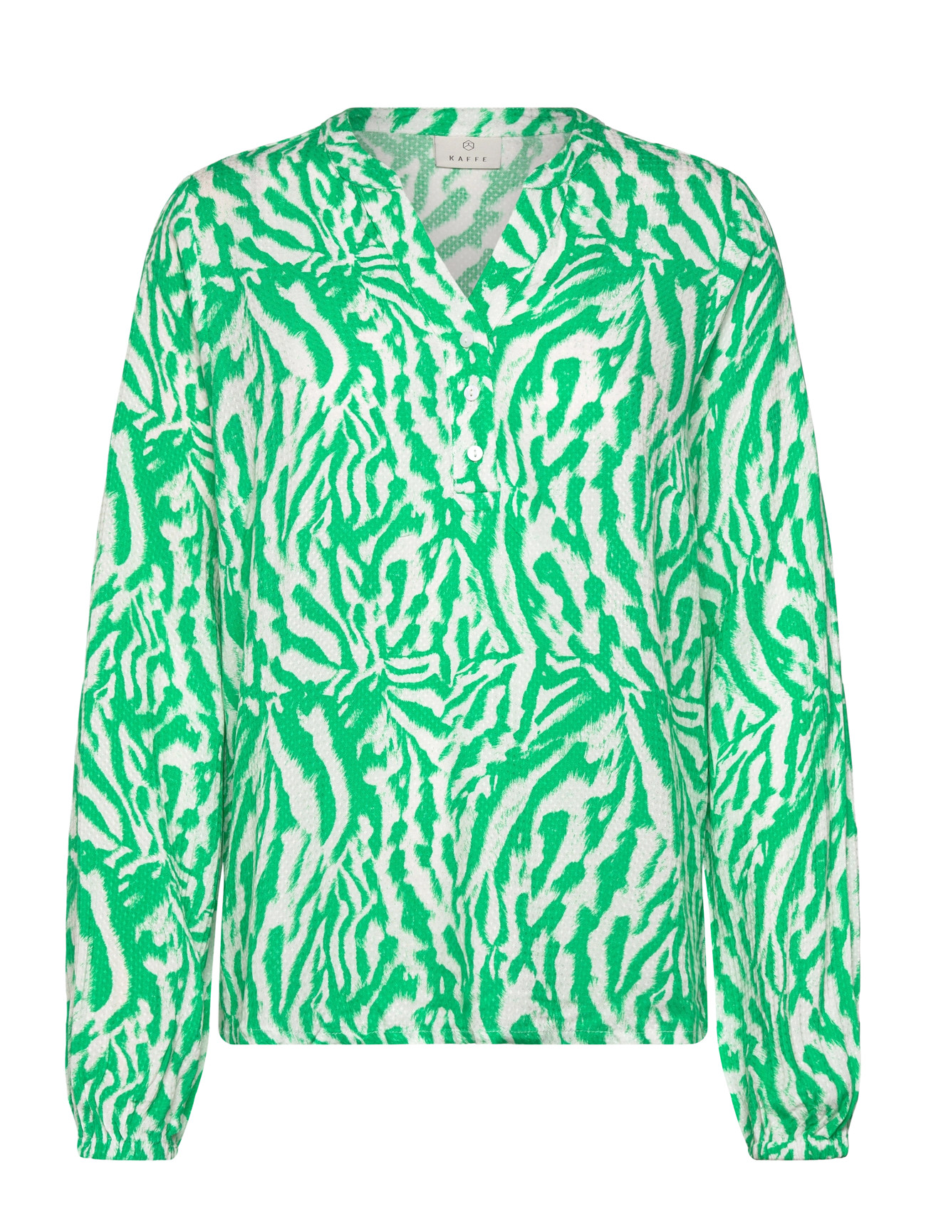 Kaffe Kamathilde Blouse, 36, Green, Bluser > Langærmede, Dame