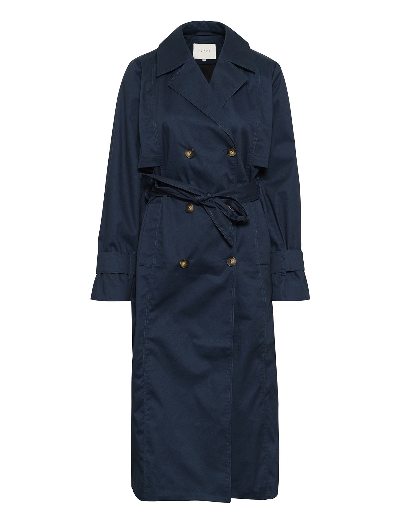 Kaffe Kapatricia Trench Coat Marinblå