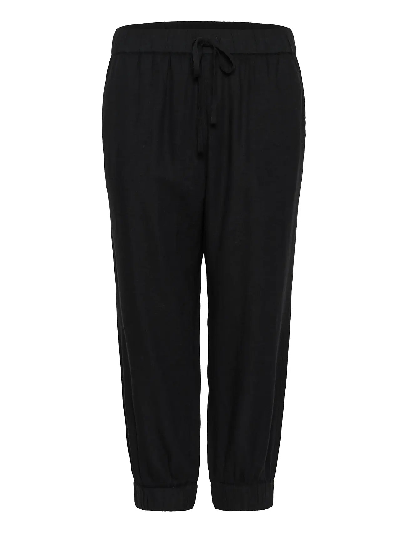 KAFFE Kamilia Capri Hosen Schwarz - 36 - Damen