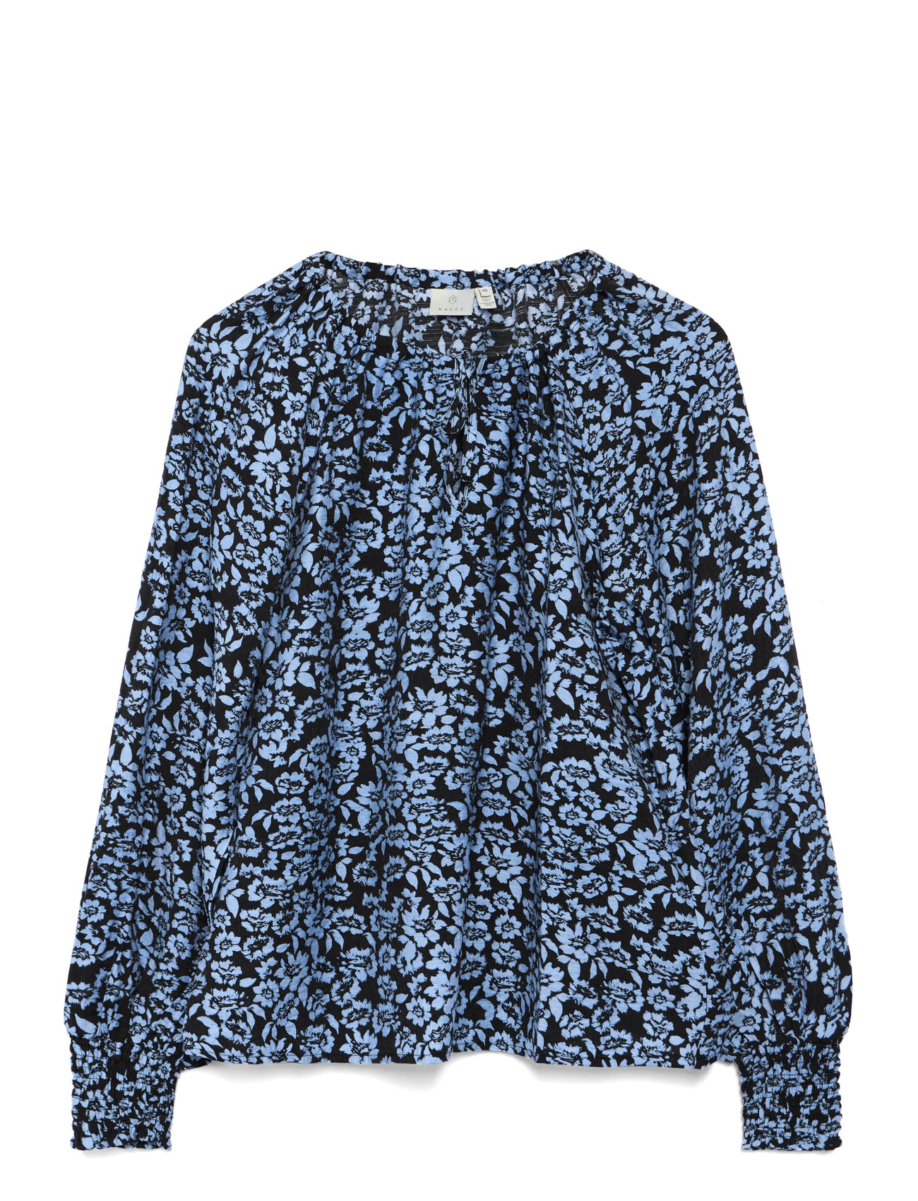 Kaffe Kaamanda Blouse, 38, Blue, Bluser > Langærmede, Dame
