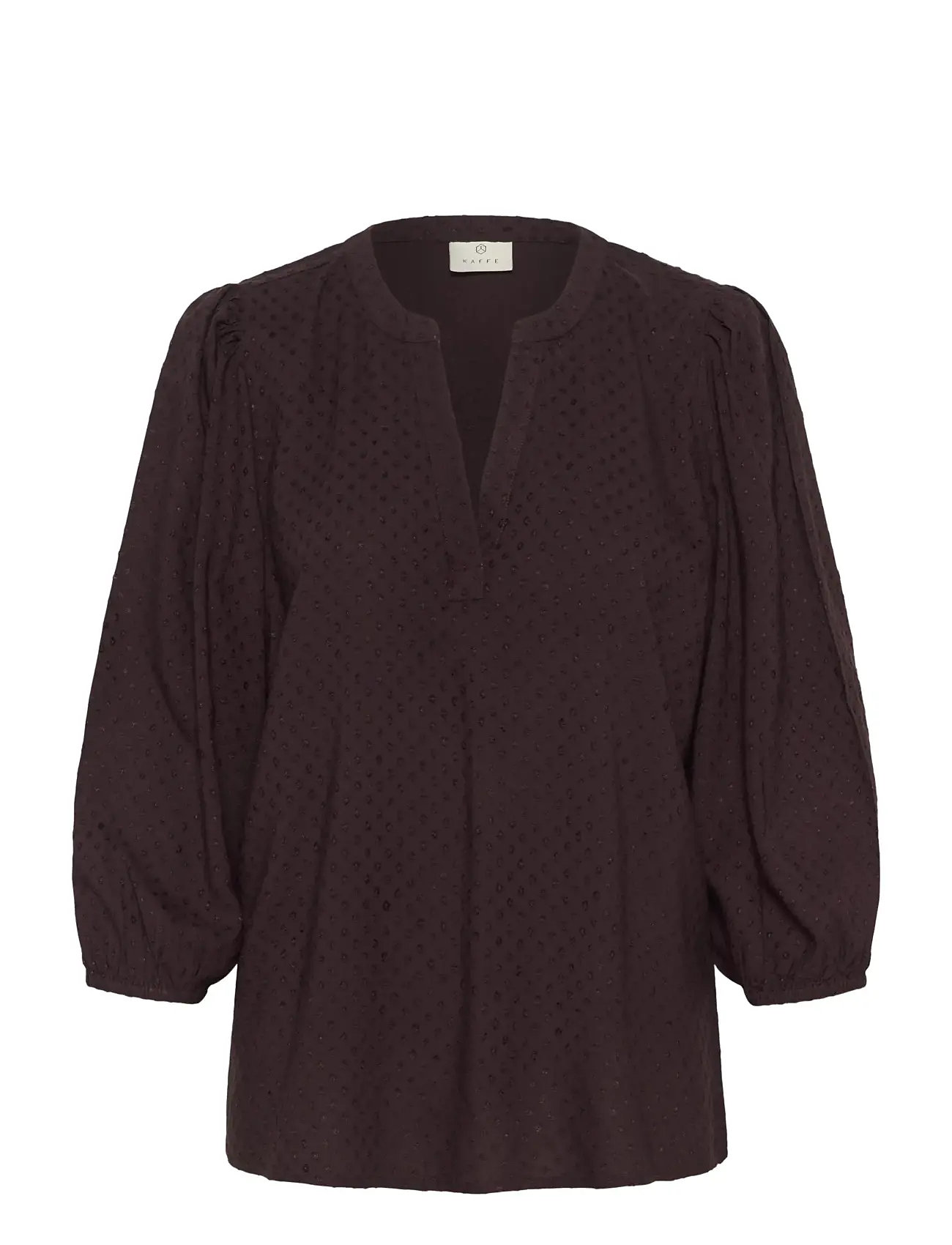 KAFFE Kaannika Bluse Braun - 36 - Damen