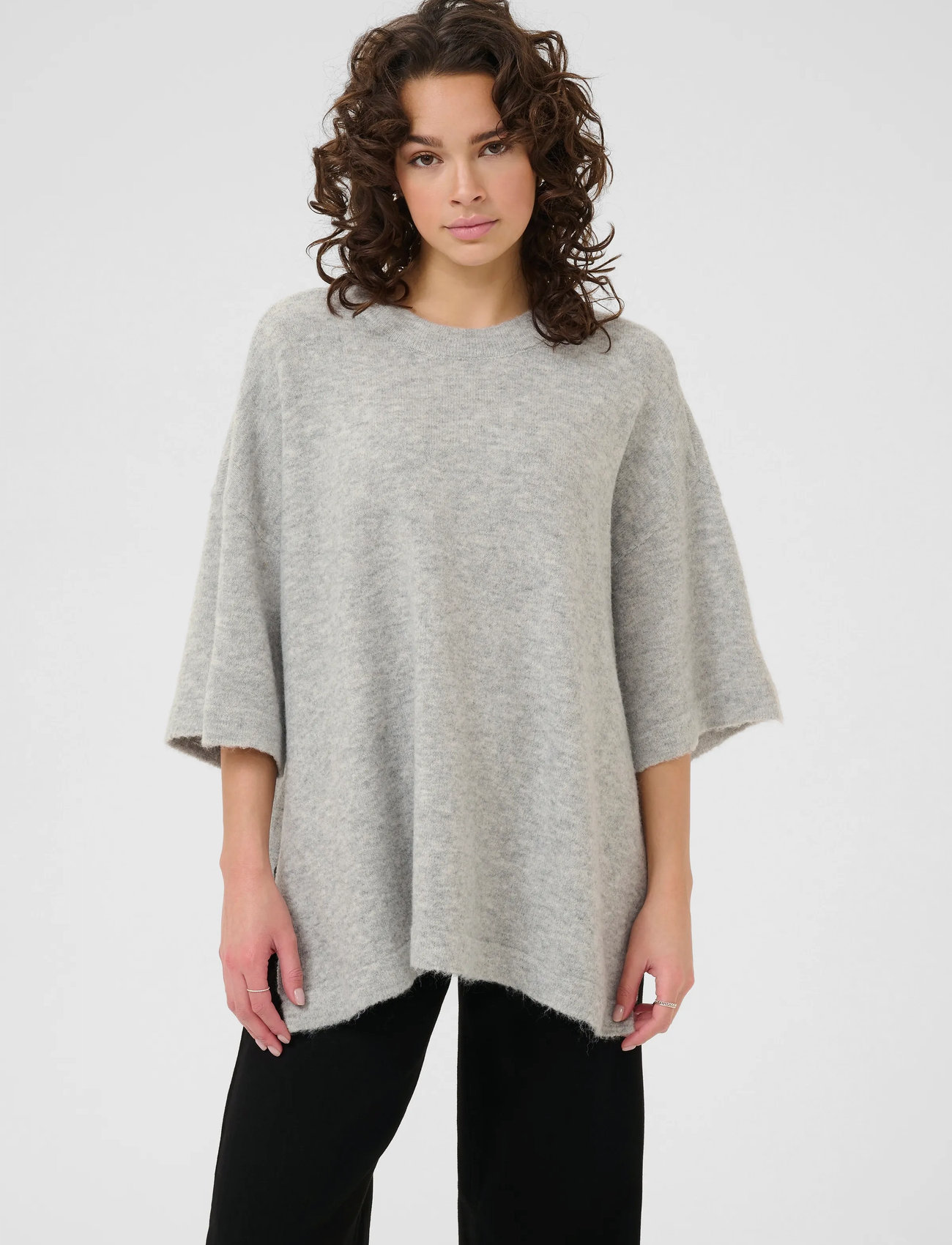 Kaffe Kaniel Pullover, XS, Beige, Strik > Trøjer, Dame