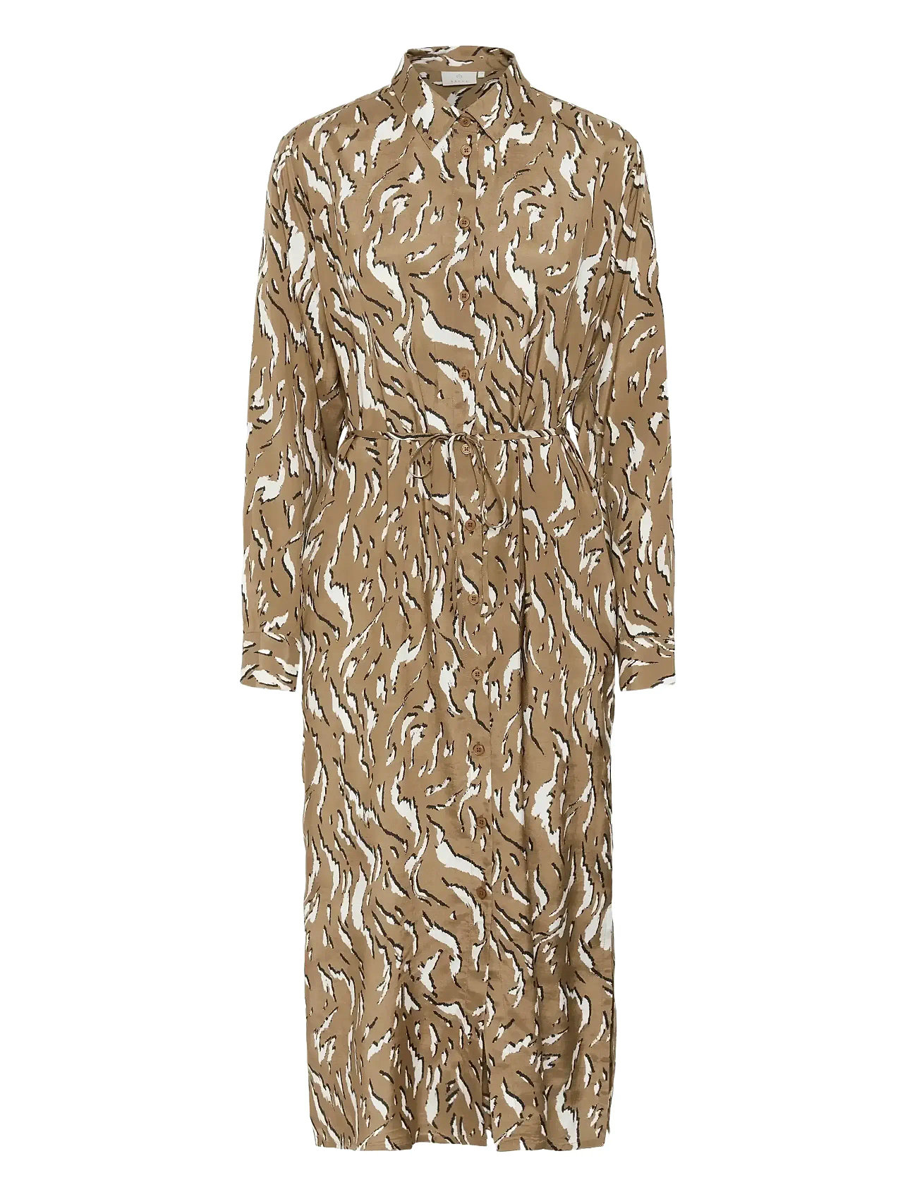 KAFFE Kamille Shirt Kleid Gold - 40 - Damen
