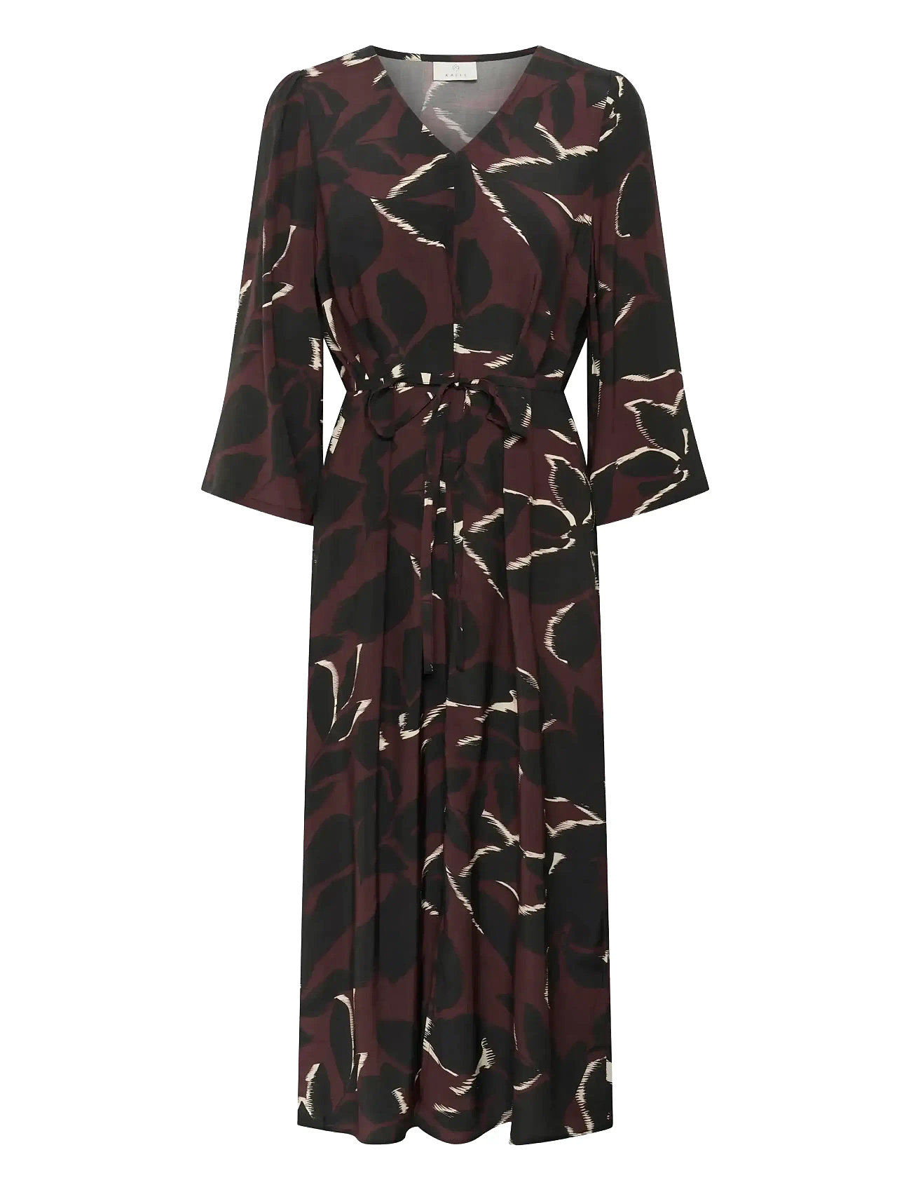 KAFFE Kamille Kleid Burgundy - 40 - Damen