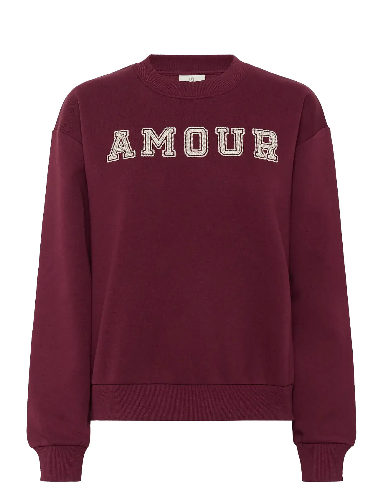 KAFFE Kaelenora Sweatshirt Burgundy - S - Damen