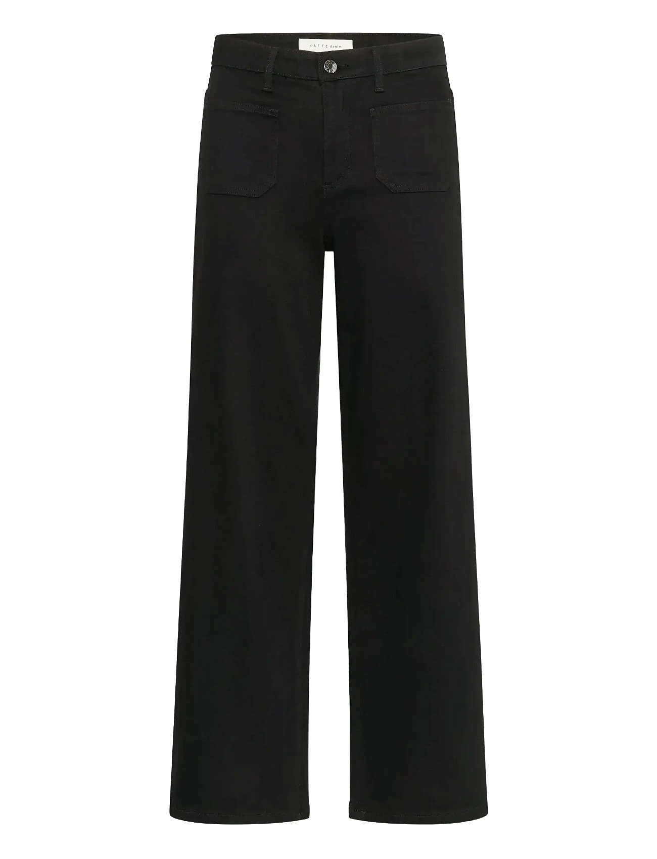 KAFFE Kabrook Hw Reg Fit Jeans Schwarz - 31x32 - Damen