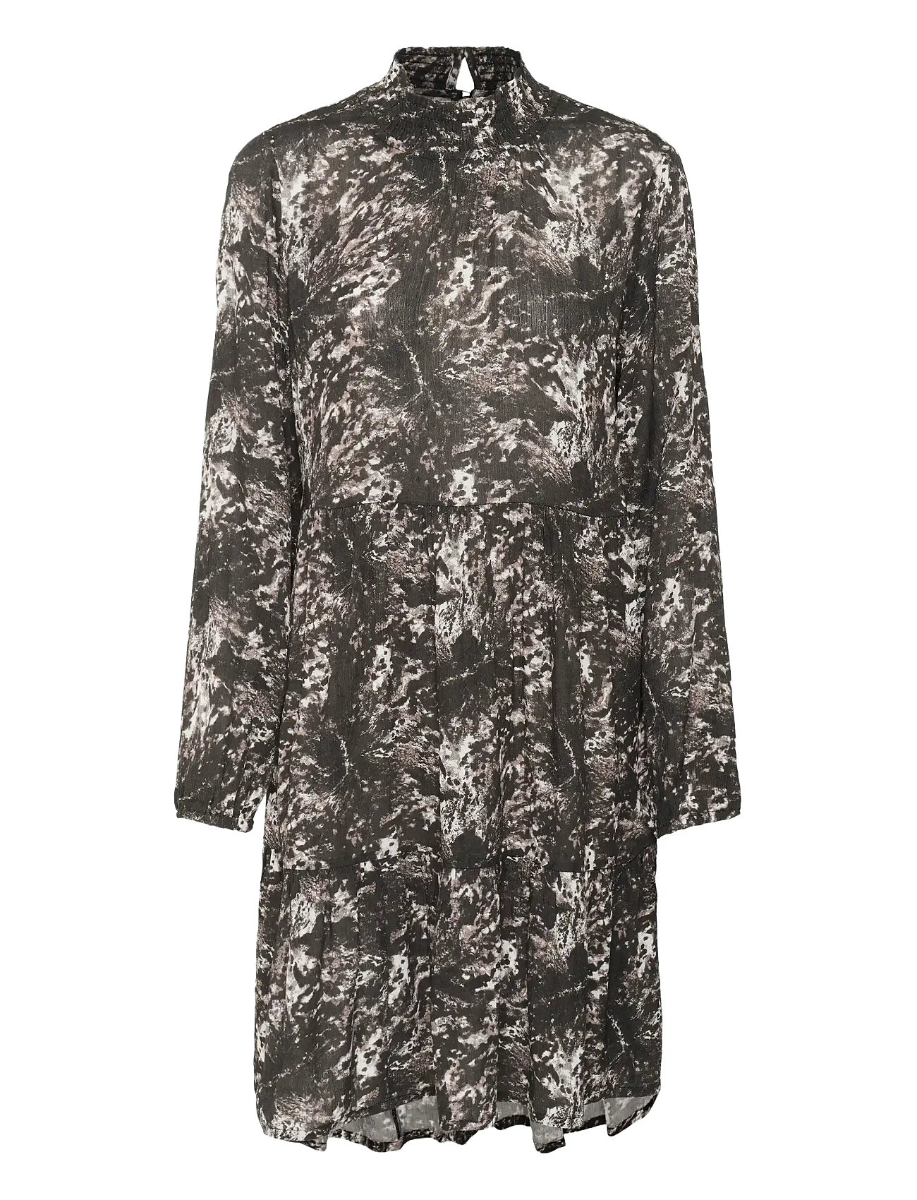 KAFFE Kalinda Amber Kleid Schwarz - 46 - Damen