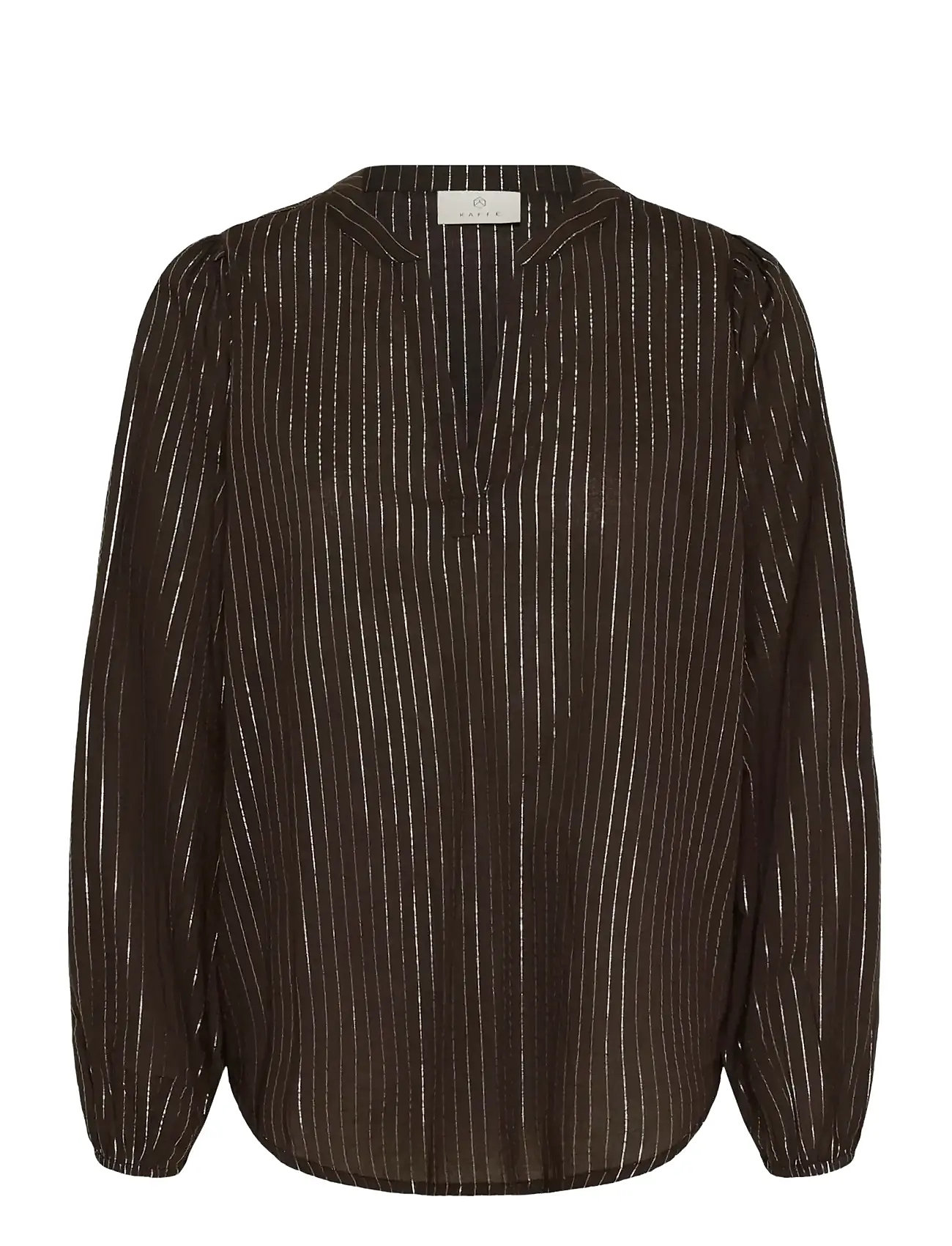 Kaffe Kaluise Blouse, 44, Brown, Bluser > Langærmede, Dame