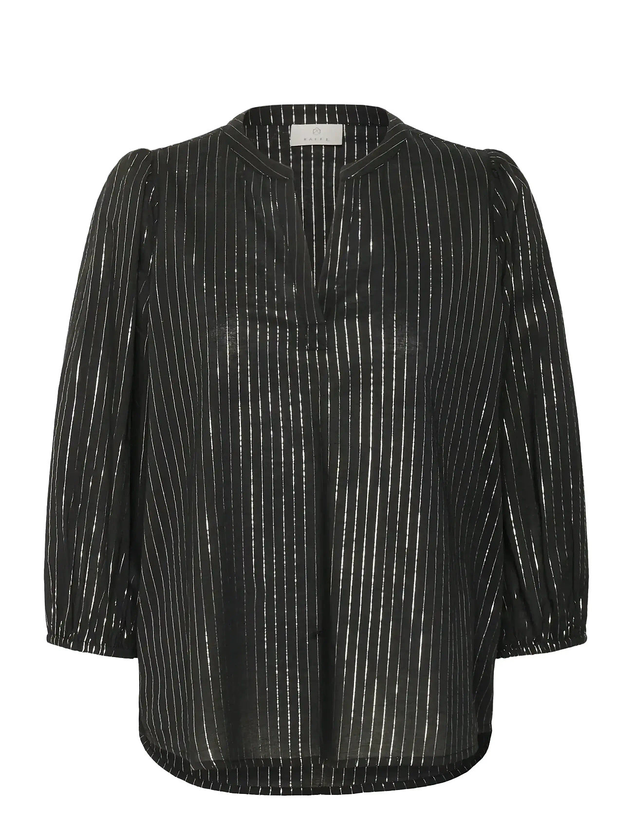 KAFFE Kaluise Bluse Schwarz - 38 - Damen