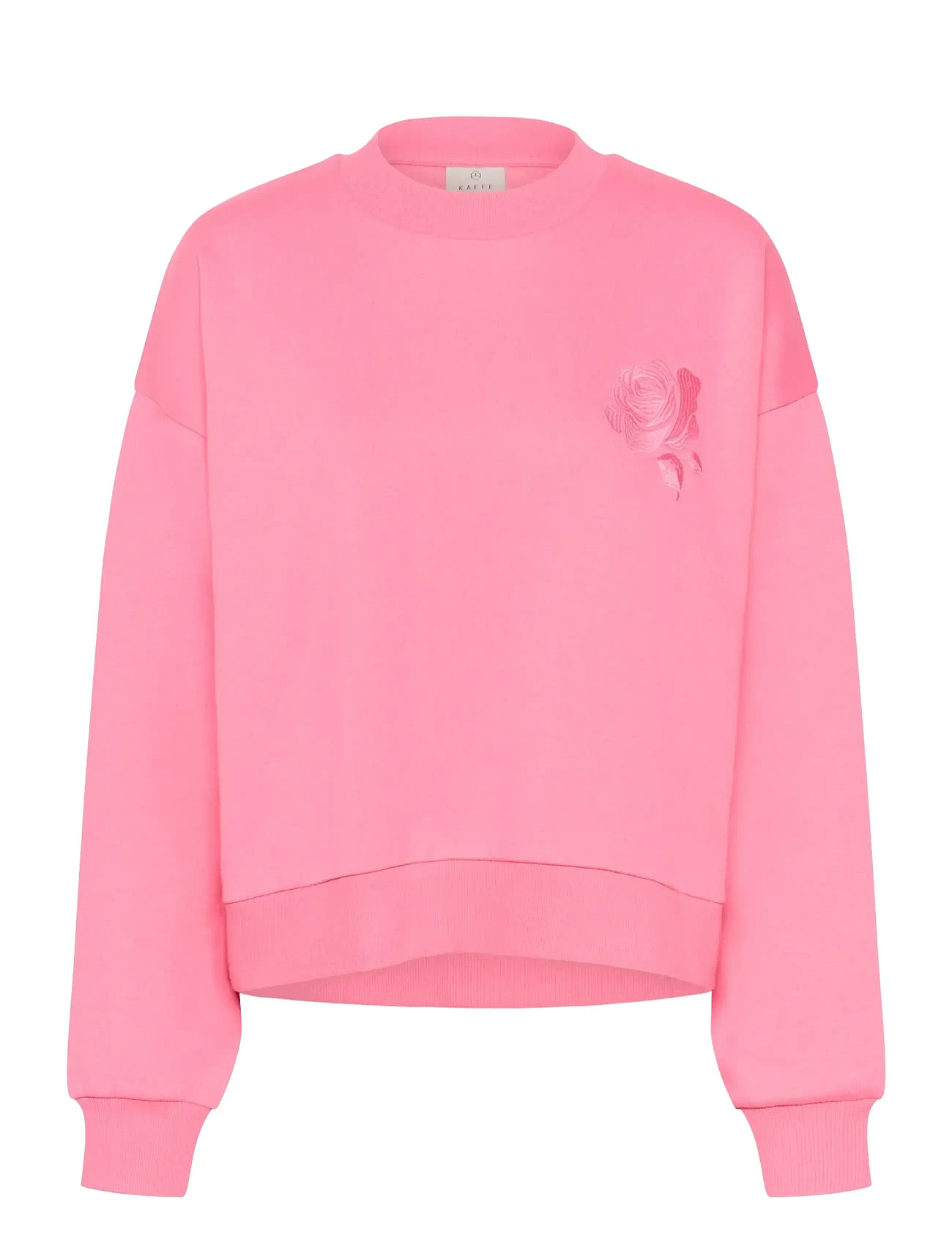 KAFFE Kasussi Sweatshirt Pink - S - Damen