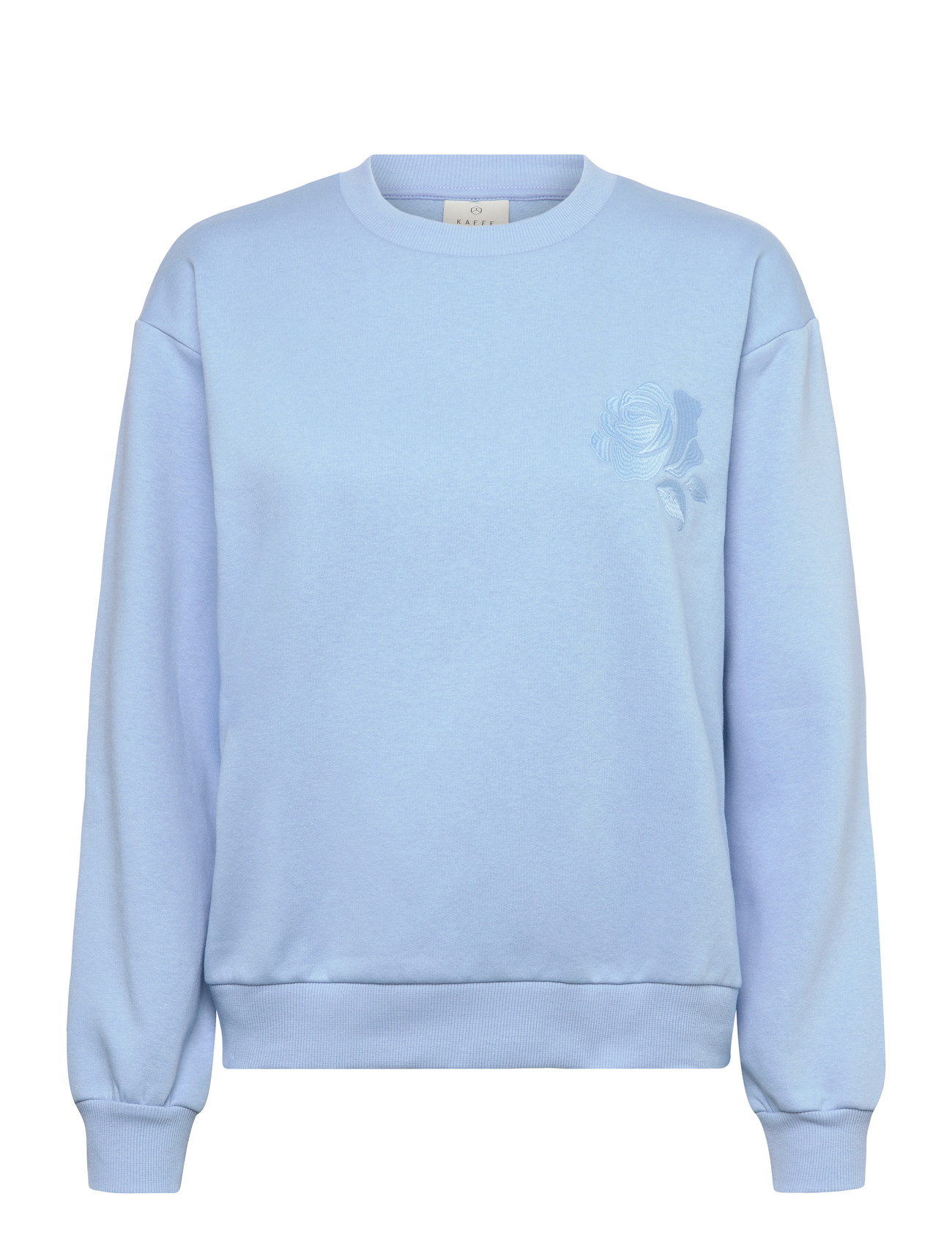 Kaffe Kasussi Sweatshirt, M, Blue, Sweatshirts & Hættetrøjer > Sweatshirts, Dame
