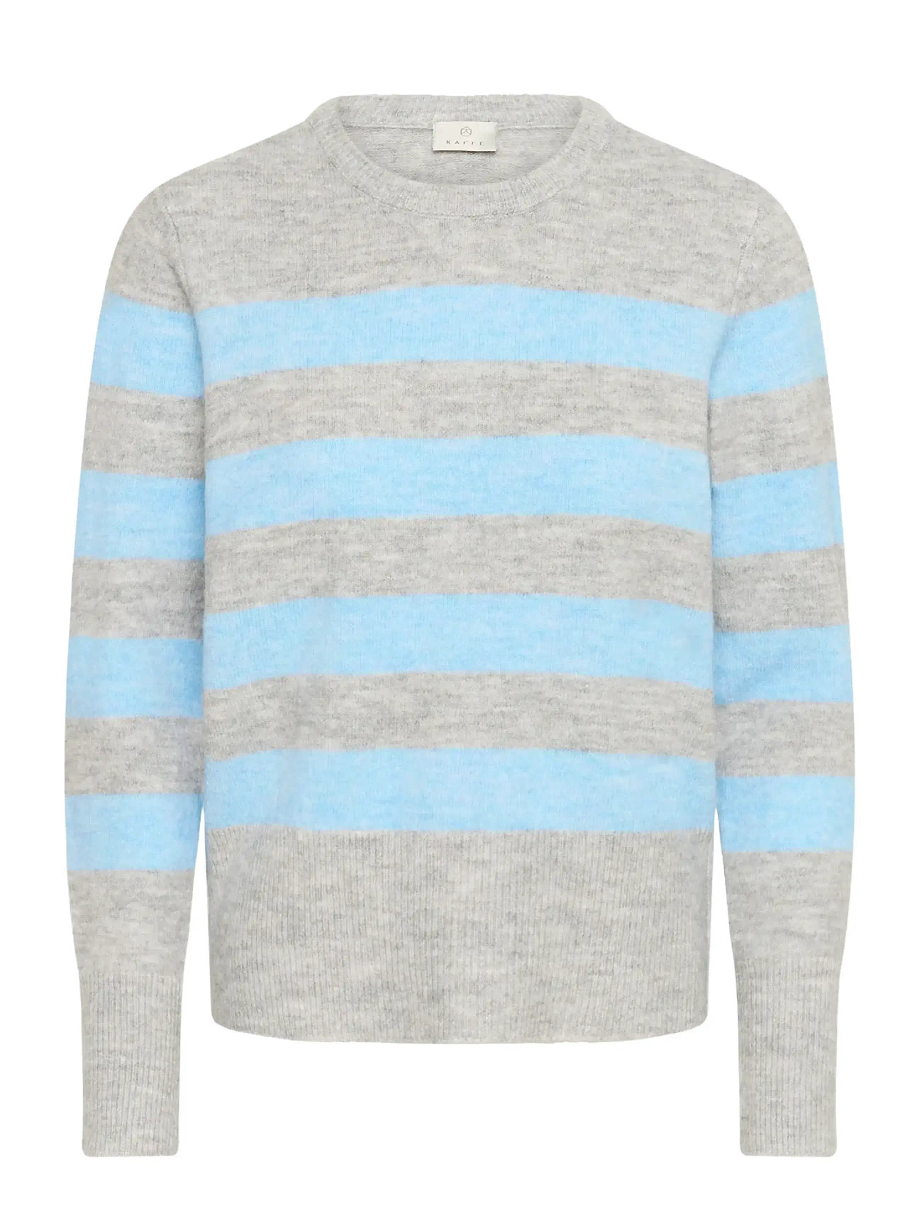 KAFFE Kaniel Gestreift Pullover Grau - XXL - Damen