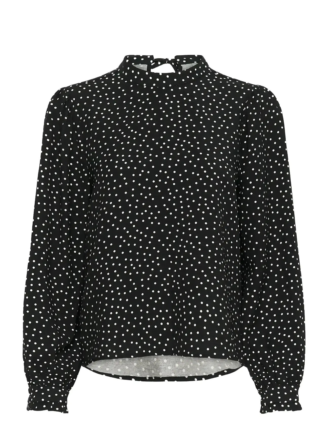 KAFFE Karea Printed Bluse Schwarz - 40 - Damen