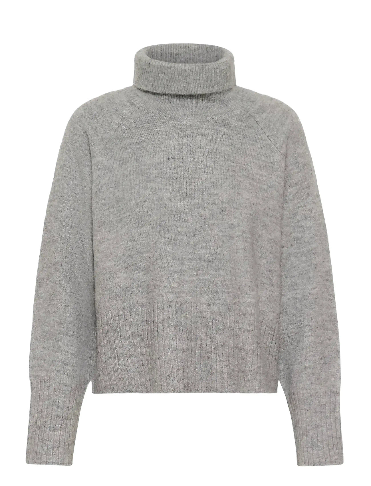 KAFFE Kaerin Rollneck Grau - XL - Damen