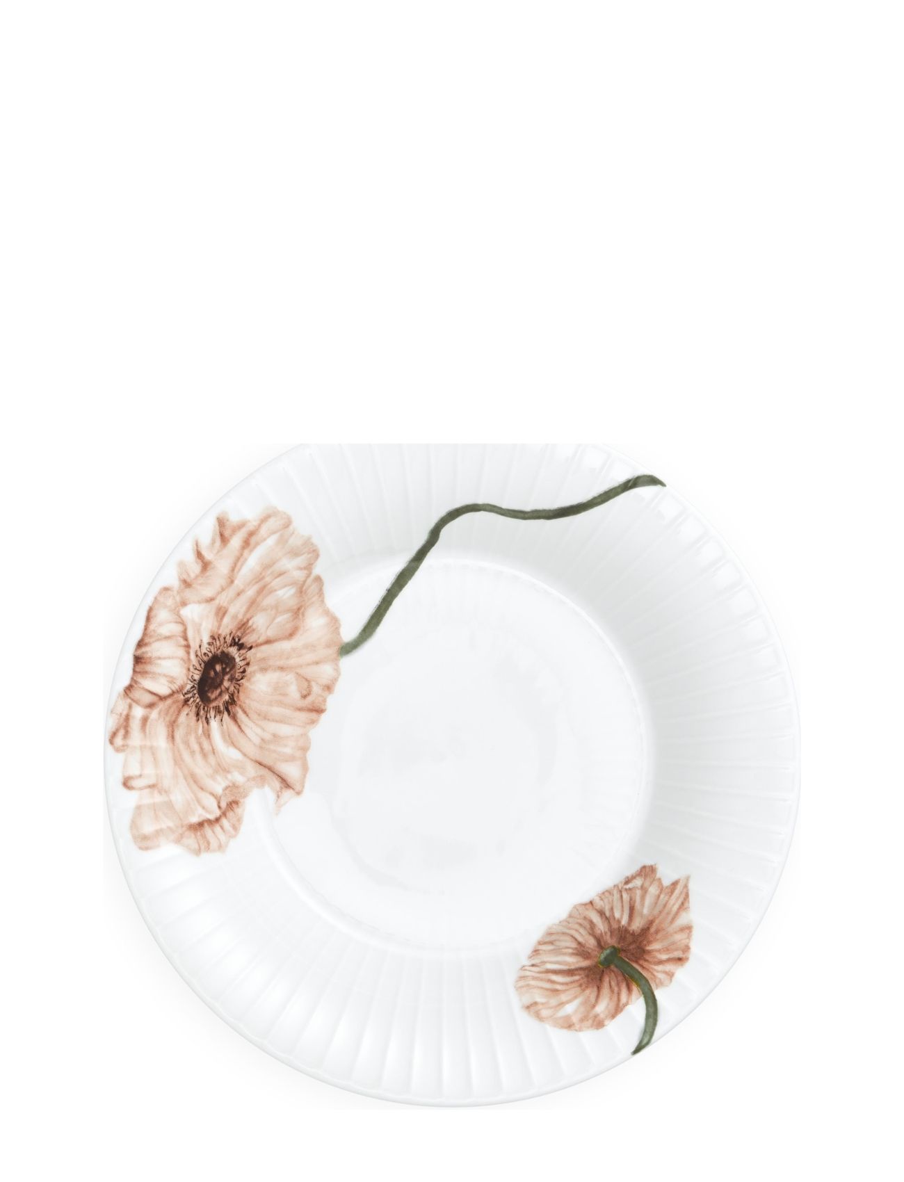 Hammershøi Poppy Dyb Tallerken M. Deko Home Tableware Plates Deep Plates White Kähler