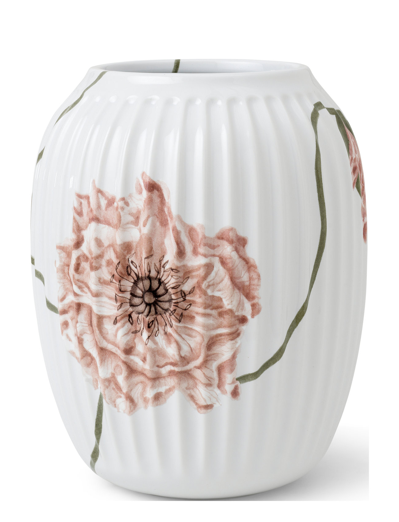 Hammershøi Poppy Vase Home Decoration Vases Tulip Vases Multi/patterned Kähler