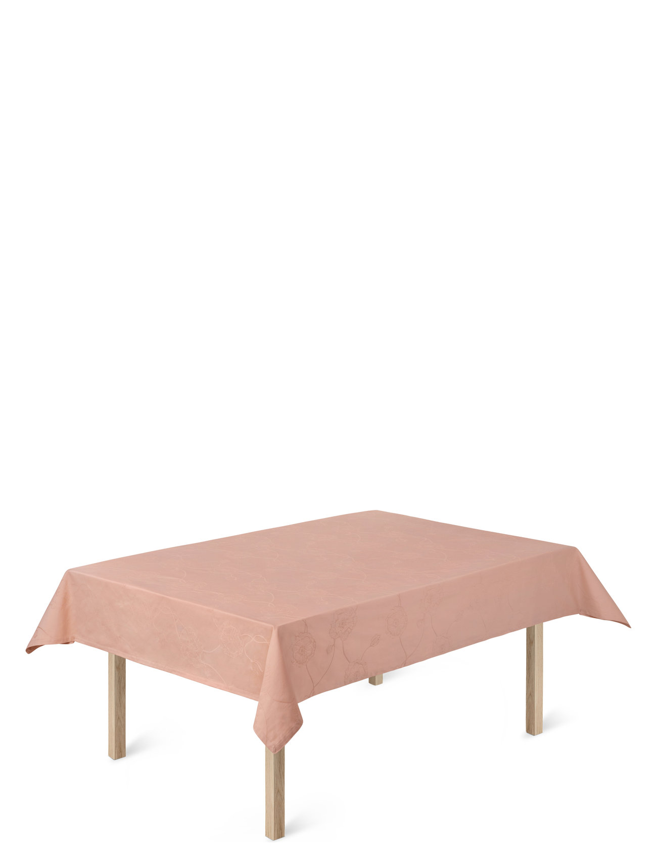 Hammershøi Poppy Damaskdug 150X220 Cm Home Textiles Kitchen Textiles Tablecloths & Table Runners Pink Kähler