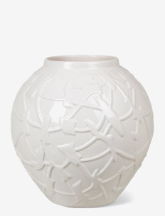 Relief Vase - wazony - white
