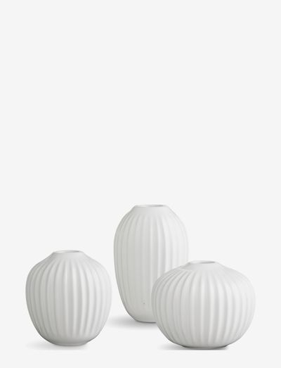 Hammershøi Vas miniatyr vit 3 st. - vaser - white