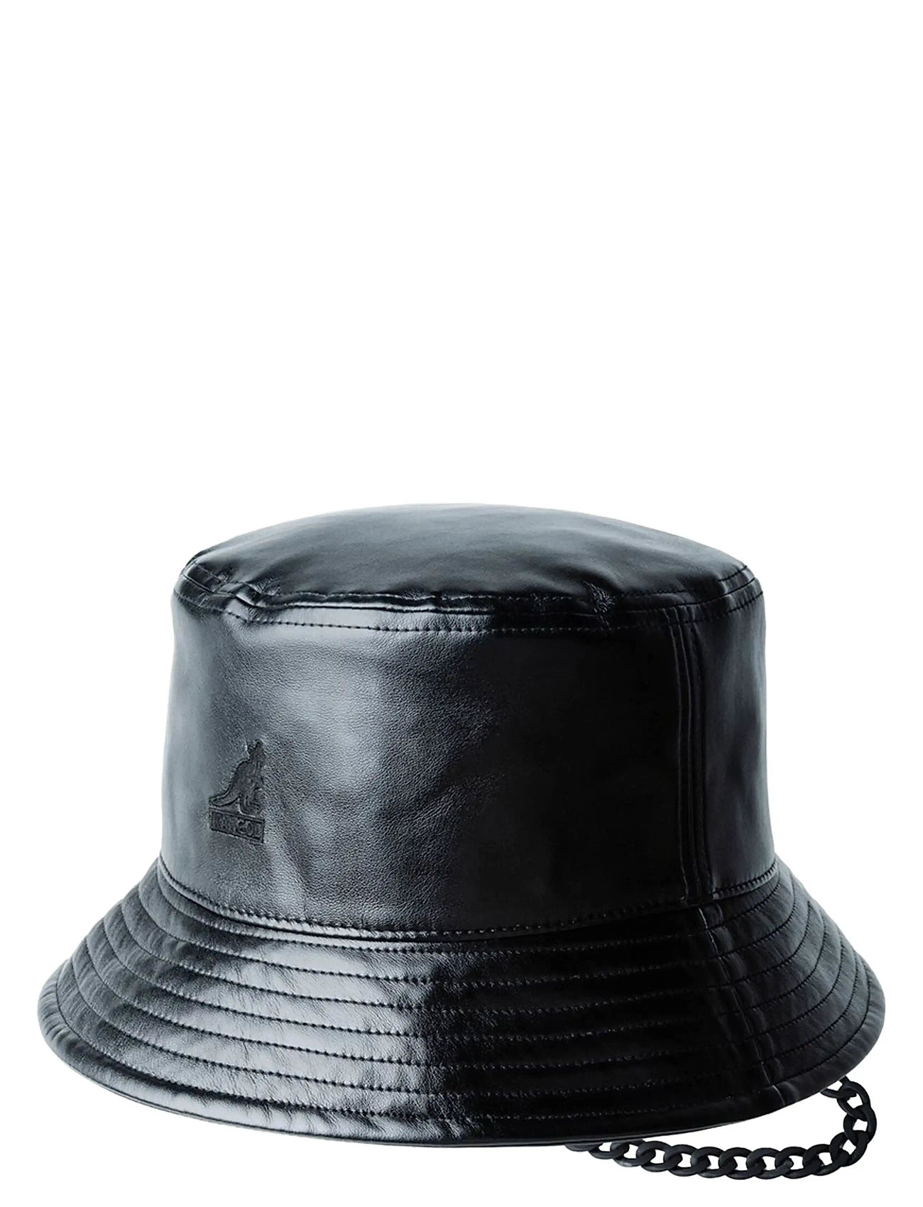KANGOL Kg Chain Faux Leder Bucket Schwarz - S - Damen